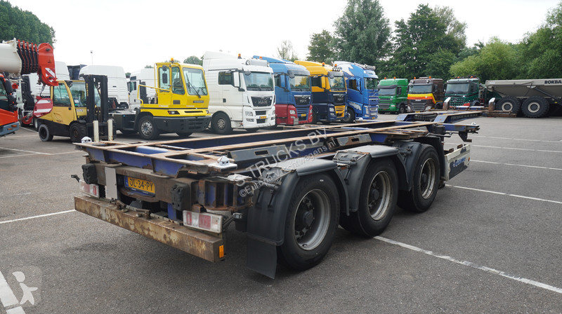 Semi remorque Krone 3 AXLE CONTAINER TRANSPORT...