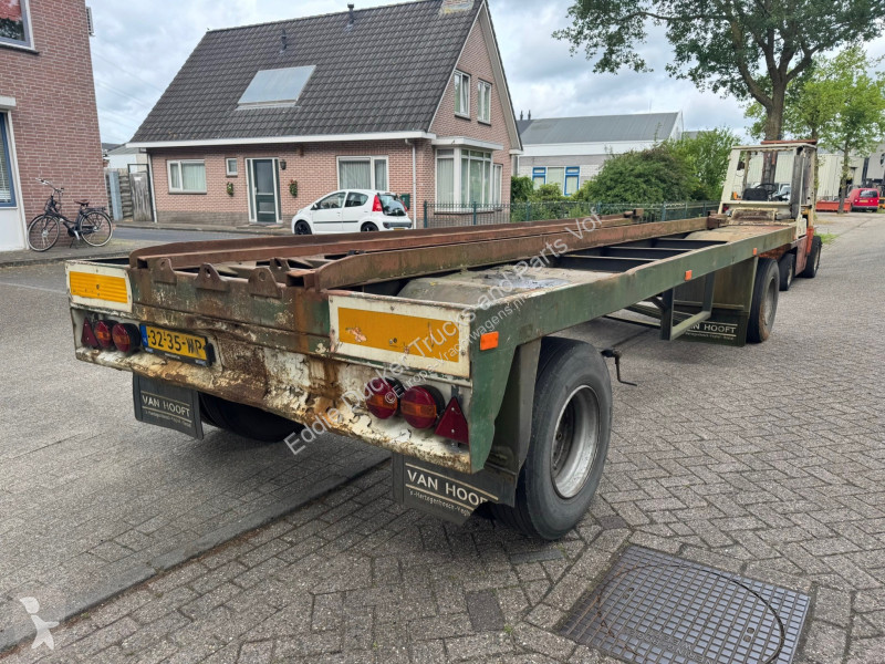 نصف مقطورة Jumbo 2 AXLE STEEL SUSPENSION