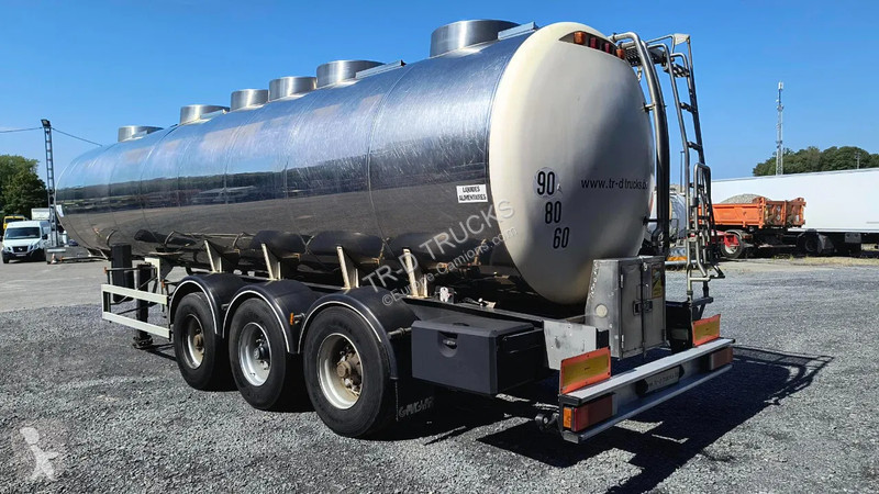 Sættevogn Magyar INSULATED INOX TANK 29000 L -...