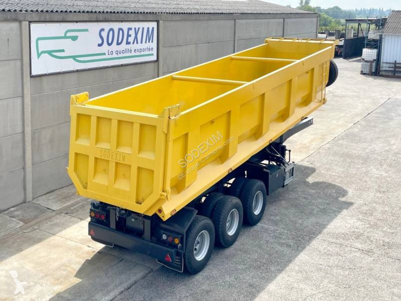 Semi remorque Sodexim BENNE ACIER 35M3 - 3...