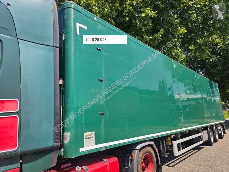 Semirimorchio Knapen K200 With Steering Axle