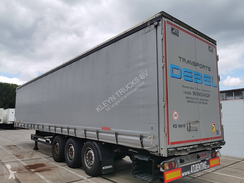 Semitrailer Kögel S24-1 Edscha,SAF