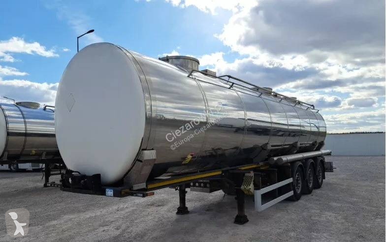 Semitrailer Wielton 36 t food cistern / 3 chambers
