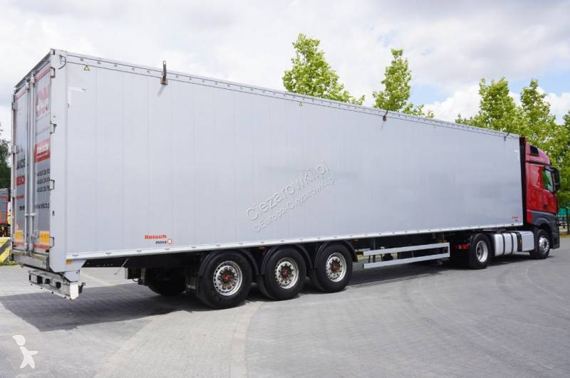 Sættevogn Reisch walking floor semi-trailer /...