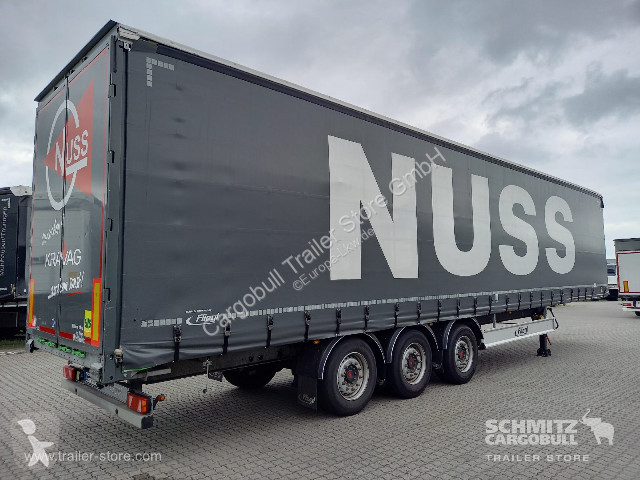 Semitrailer Fliegl Curtainsider Coil Getränke