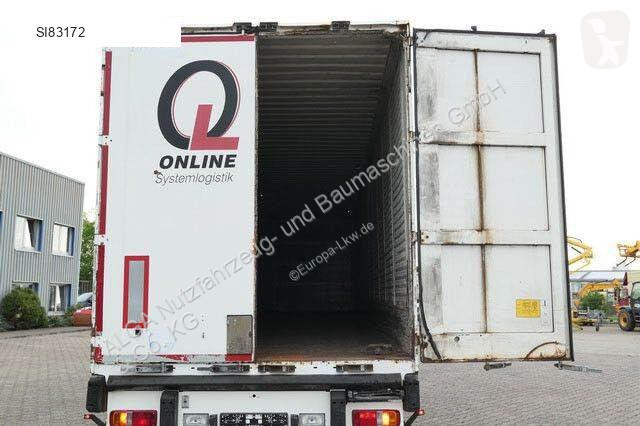 Semitrailer Krone SD, Schlüssellochblech,...