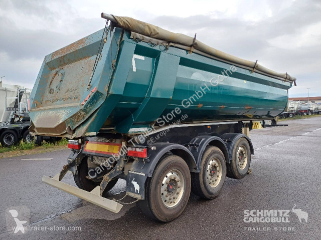 Semitrailer Schwarzmüller Kipper Stahlrundmulde...