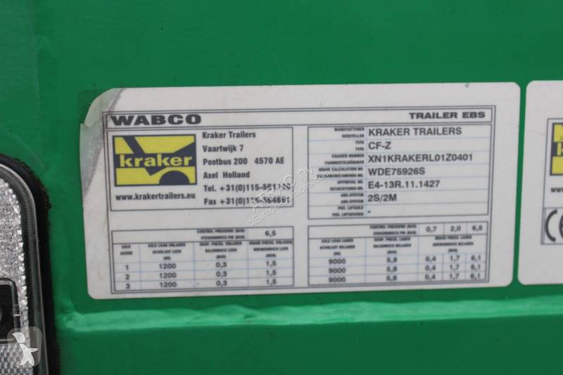 Semitrailer Kraker trailers