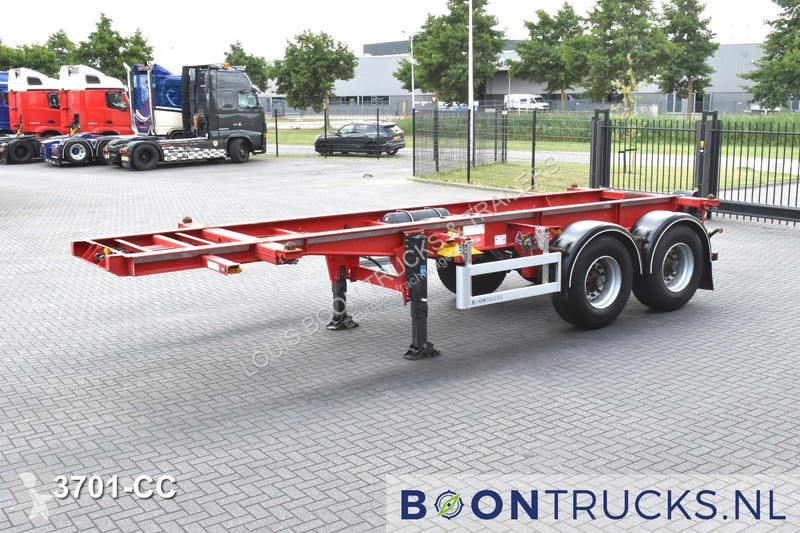 Semitrailer Pacton TXC 233 | 20ft * 2980 Kg *...