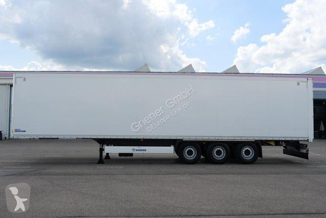 Semitrailer Krone 27/ DOPPELSTOCK / ZURRLEISTE...