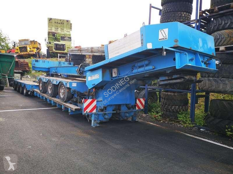 Semitrailer Nicolas  4+3 ESSIEUX