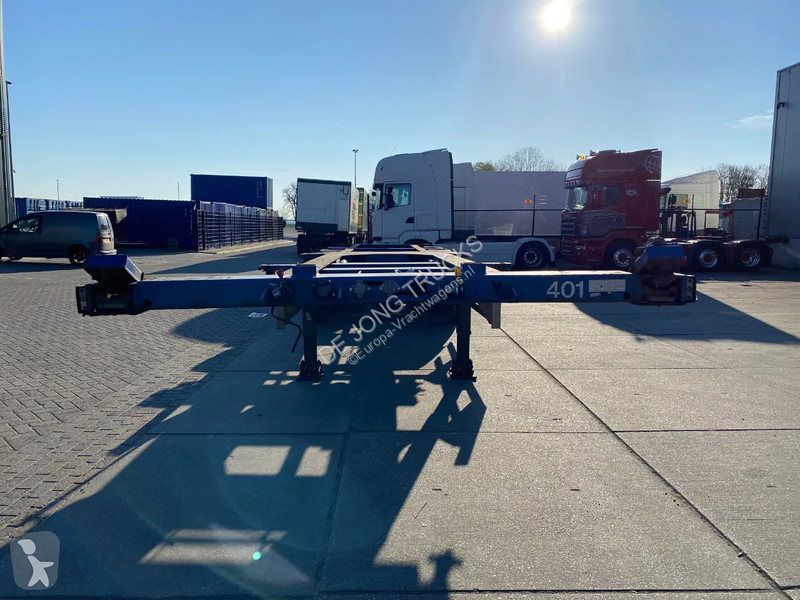 Semitrailer Turbo's Hoet 40 FT / BPW + Disc /...