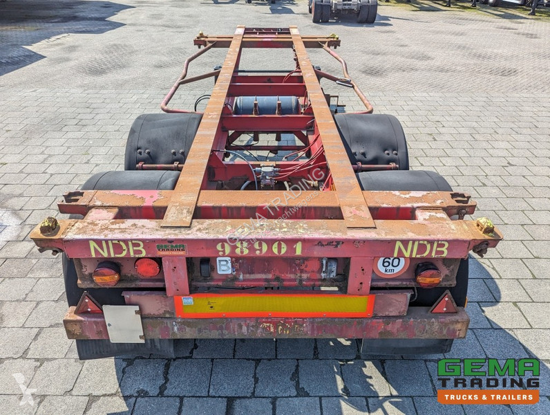 Semiremorca Krone SZC 20FT 2-Assen ROR - STEEL...