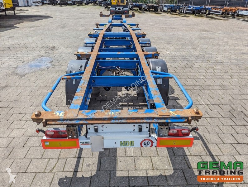 Semitrailer Krone 27 3-Assen BPW Drumbrakes -...