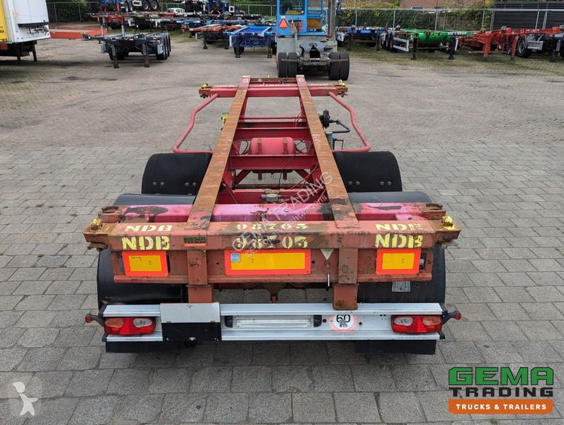 Semiremorca Krone SZC 20FT 2-Assen ROR - STEEL...