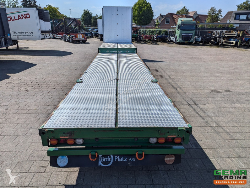 Semitrailer Pacton SXD3 3-Axles - Semi Low...