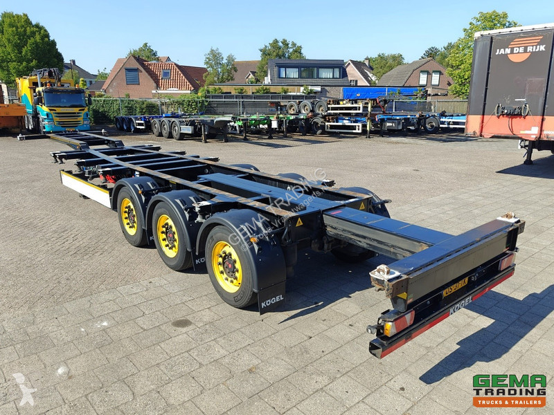 Sættevogn Kögel PORT 40 SIMPLEX 20 3-Axle SAF -...