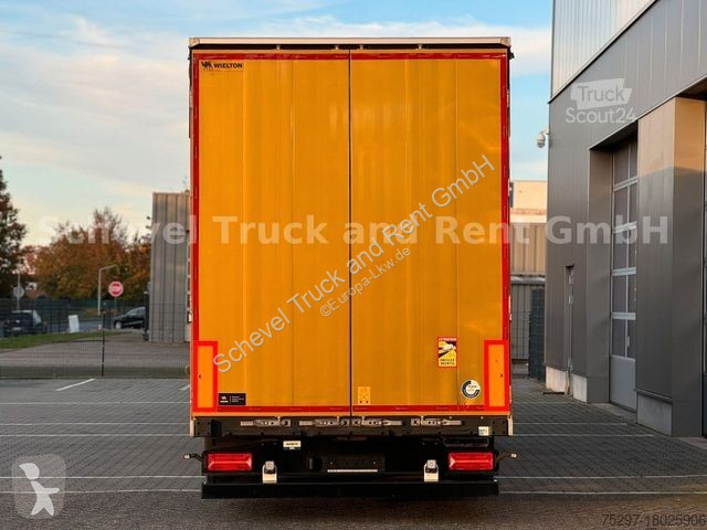 Semitrailer Wielton NS-3 Liftachse, Edscha...