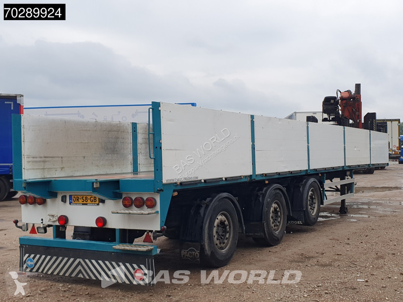 Semitrailer  S12/27P2-13,2KR Crane HIAB R165-F3...