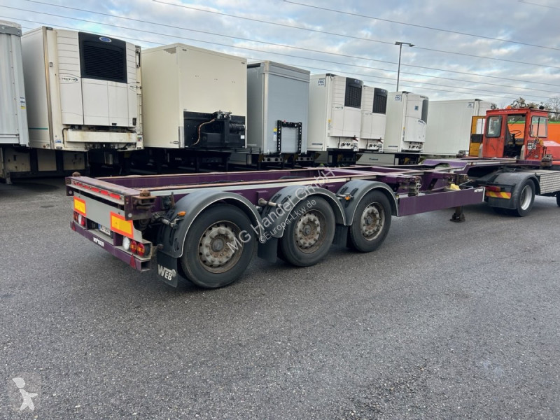 Semitrailer WebTrailer LPRS24 Heckschieber 1x20...