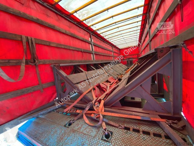 Semitrailer  Aufbau Plane Coilmulde Abnehmbar