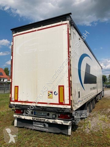 Sættevogn Schmitz Cargobull Auflieger Pritsche...