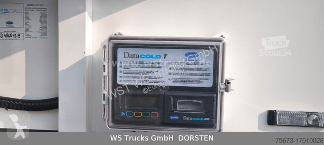 Semitrailer Krone Kühlauflieger Carrier Vector...