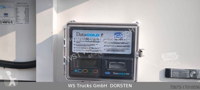 Semitrailer Krone Kühlauflieger Carrier Vector...