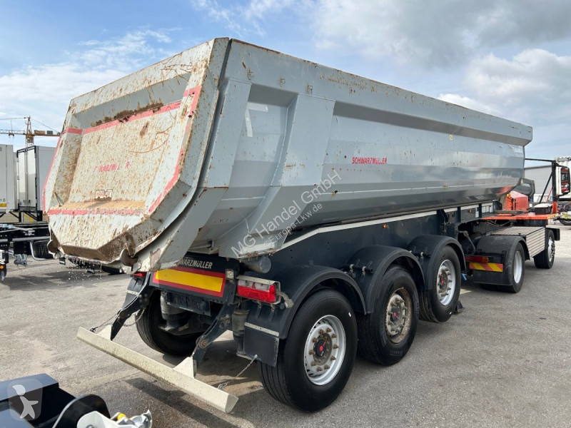 Semitrailer Schwarzmüller Kippmulde 25m³, SAF,...