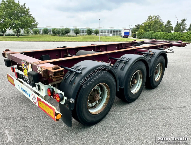Semitrailer Krone 27 BPW AXLES LIFT AXLE DISC...