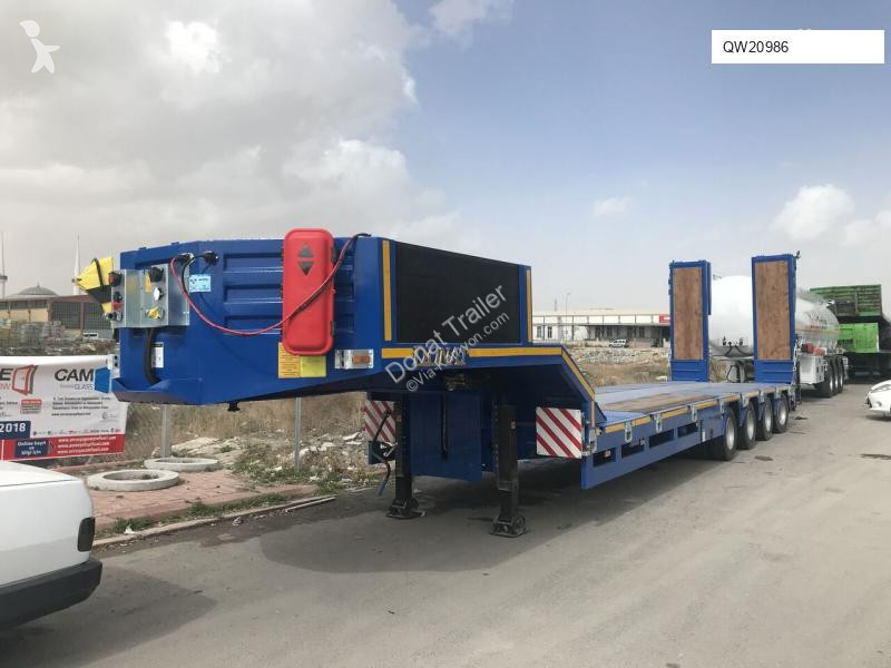 نصف مقطورة Donat 4 axle lowbed - extendable -...
