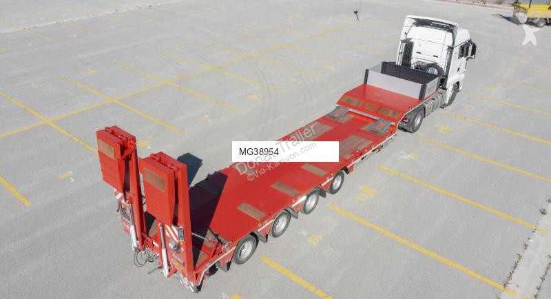 Semiremorca Donat 4 axle lowbed for heavy duty...