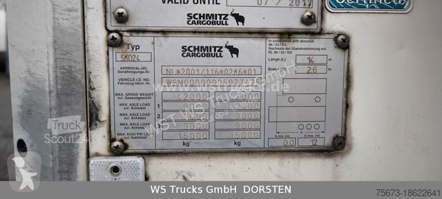 Semi reboque Schmitz Cargobull SKO 24...