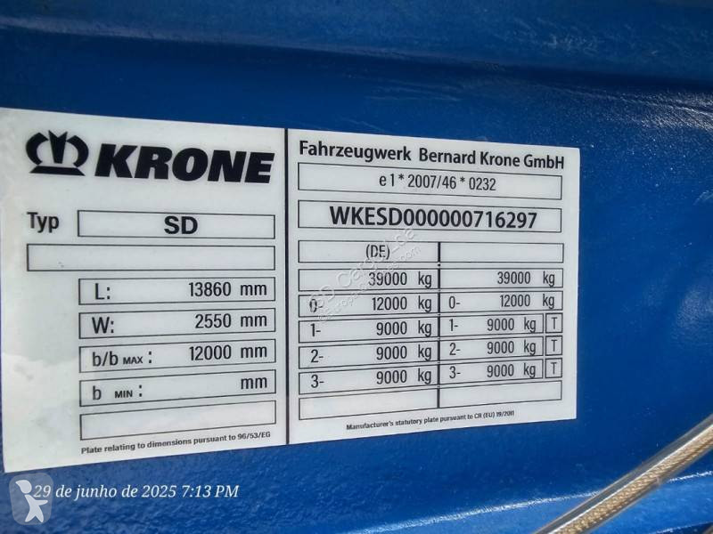 Semitrailer Krone