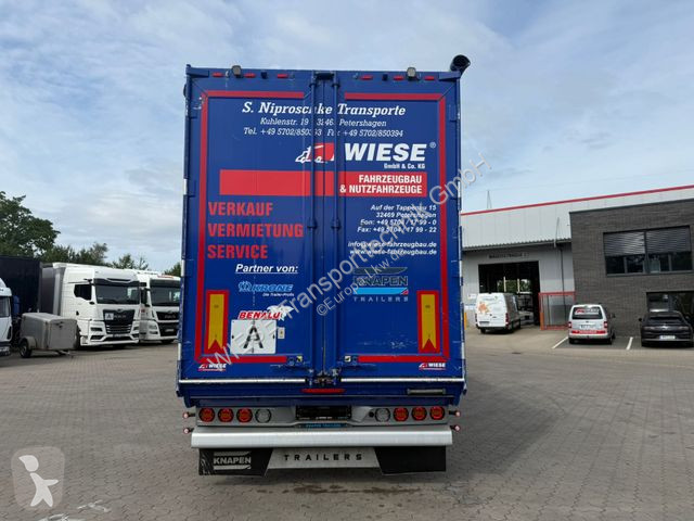 نصف مقطورة Knapen K100 Schubboden 92m³ 10mm...