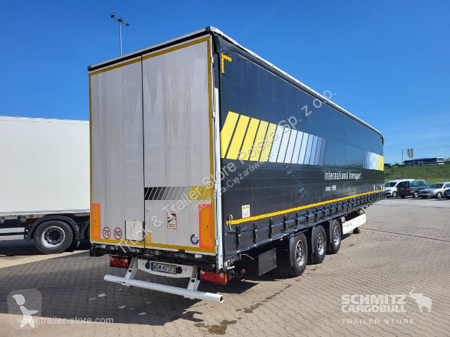 Semitrailer Wielton Schiebeplane Mega