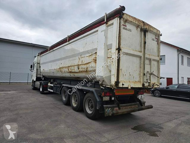 نصف مقطورة Kempf 55 cbm Stahl, Lift, ALCOA,...