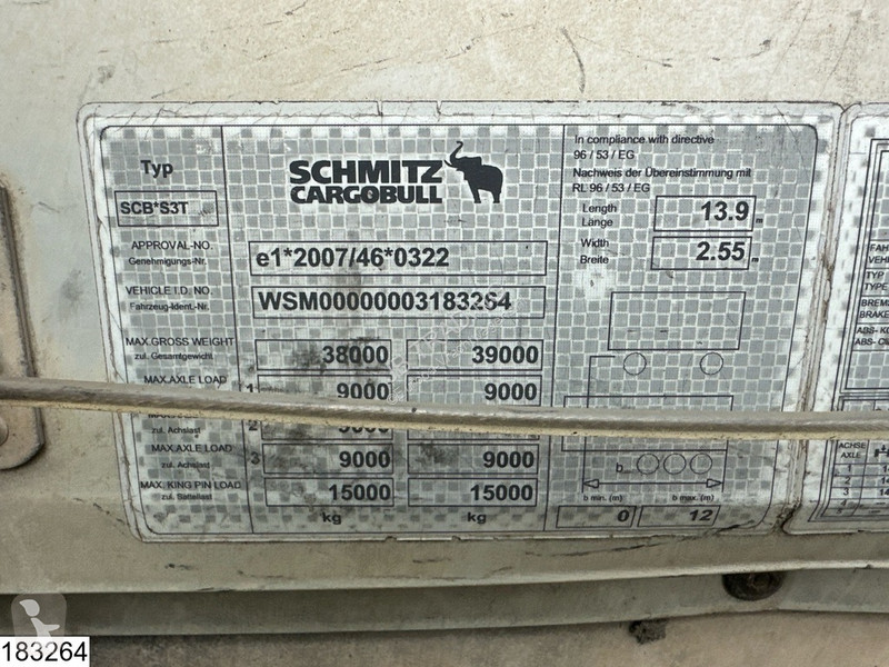 Oplegger Schmitz Cargobull Tautliner