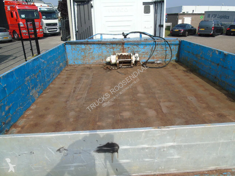 Semiremorca MOL + ramps + 3x axle + steering