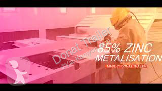 Semiremorca Donat Lowbed with metalization - EC...