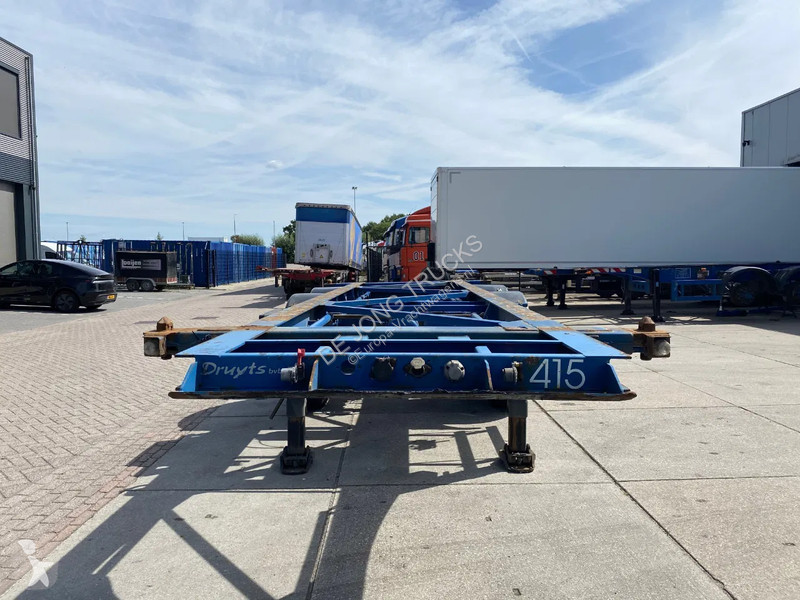 Semitrailer Turbo's Hoet 20 FT Container...