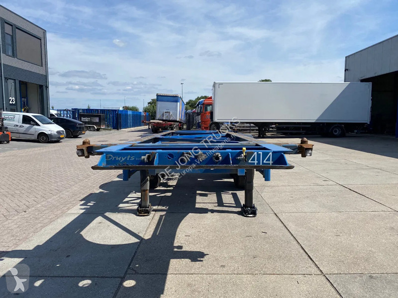 Semitrailer Turbo's Hoet 20 FT Container...
