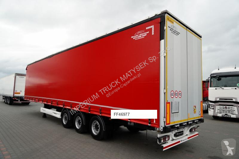 Semitrailer Wielton FIRANKA MEGA / LOWDECK / OŚ...