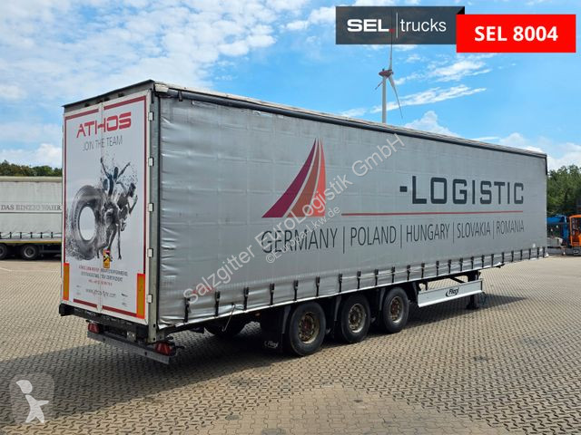Semitrailer Fliegl SDS01 / Hubdach / EDSCHA /...