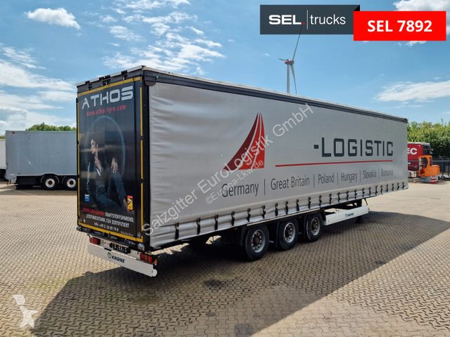Semitrailer Krone / Hubdach / EDSCHA / Mega /...