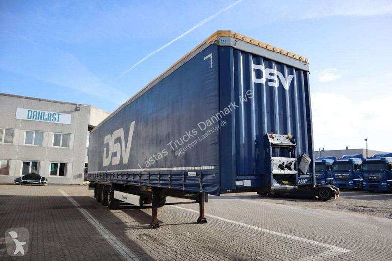 Semi reboque Krone 3 axle curtainside trailer