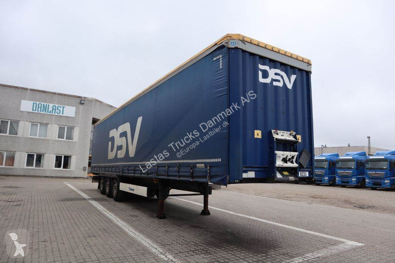 Sættevogn Krone 3 axle curtainside trailer