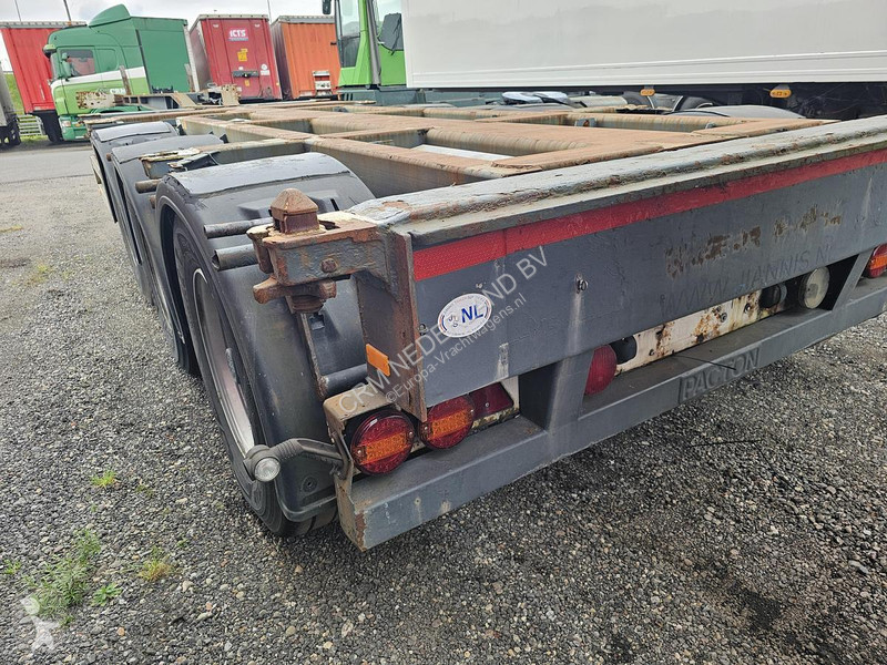 Semitrailer Pacton 3 AXLE MULTI YARD CHASSIS |...
