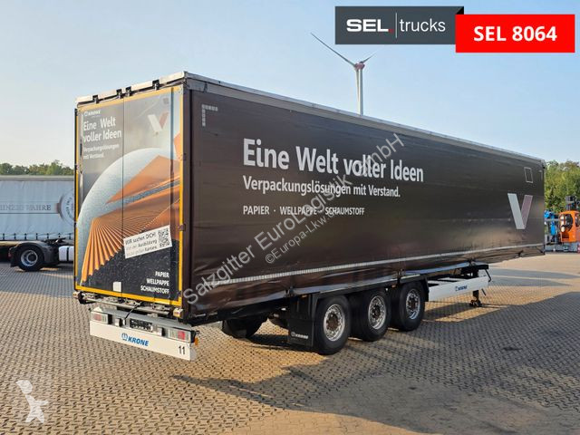 Semitrailer Krone SZ / EDSCHA / Liftachse
