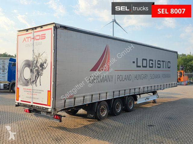 Semitrailer Fliegl SDS01 / Hubdach / EDSCHA /...
